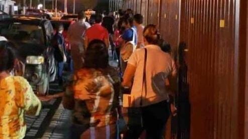 LARGAS FILAS PARA CONTRATACIONES EN CIUDAD JUAREZ CHIHUAHUA