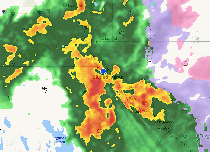 Alerta por fuertes lluvias, granizo y heladas